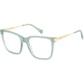 Polaroid Unisex PLD D528 1ED Rahmen von BRILLEN Plastik Grün Quadratisch