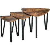 Holz4home Beistelltisch Radon 3er Set