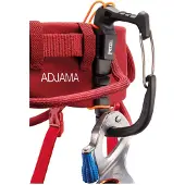 Petzl - Klettergurt für Alpinklettern &ndash; Adjama - Adjama Dark Red - Größe S - Rot