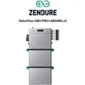 Zendure SolarFlow 2400 Pro und AB3000L Erweiterungsakku - 2x AB3000L
