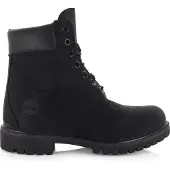Timberland für Herren. TB1100730011 Premium Leder-Stiefeletten 6 schwarz (42), Wohnung, Schnürsenkel, Lässig