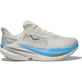 Hoka One One Mach X 3 Laufschuhe Weiß/Blau SS26 Damen, Größe EU 39 1/3