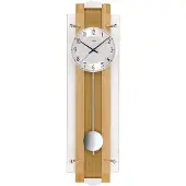 AMS Funk-Pendeluhr, Funkpendelwerk, 17x66x10cm, 5259/18