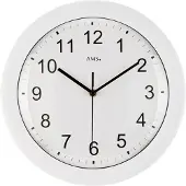 AMS Funk-Wanduhr, Funkwerk, D30x4cm, 5934