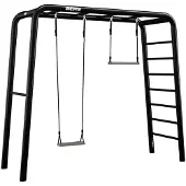 Berg Spiel- und Fitnessgerät PlayBase Medium + Active set Stahl zum Eingraben
