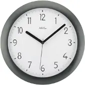 AMS Funk-Wanduhr, Funkwerk, D28x4cm, 5845