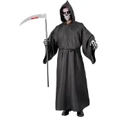 Widmann Sensemann Herrenkostüm Robe mit Kapuze, Gürtel