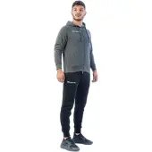 Givova King Trainingsanzug Schwarz,Grau XL Herren Schwarz,Grau XL