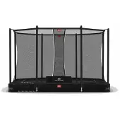 Berg Bodentrampolin Ultim Favorit InGround 330 + Sicherheitsnetz Comfort