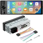 Krüger&Matz KM2016 1DIN CarPlay/AndroidAuto car radio