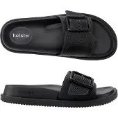 Holster Holster Laze Vegane Komfort-Pantoletten für Damen SCHWARZ 46