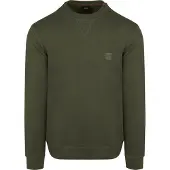 BOSS Herren Pullover & Cardigans Westart - Olijf - Größe M