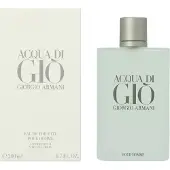 Giorgio Armani Acqua Di Giò Pour Homme, Männer, 200 ml, Nicht nachfüllbare Flasche, Bergamotte, Freesie, Marine, Zedernholz