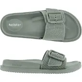 Original Brands HOLSTER Holster Laze Vegane Komfort-Pantoletten für Damen SEAGRASS 40