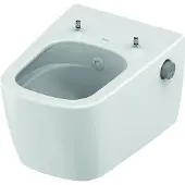Tece WC douche neo, eau chaude et froide, à fond creux, 368x540x365mm, cyclon flush, sans rebord, blanc