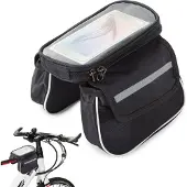 TEXTILOMANIE Fahrradtasche mit Handyhülle LAKSO, schwarz