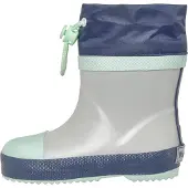 Playshoes Gummistiefel Halbschaft Basic gefüttert : grau 23 Farbe: grau Größe: 23