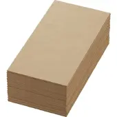 Duni GmbH Bio-Dunisoft-SV 40x40 cm natürliche braune Servietten | Packung (60 Stück)