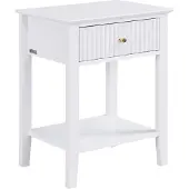 Vente-unique Nachttisch Niriva Weiß 48 cm
