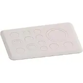 Striebel & John TZ102P10 Flansch für M-Verschraubungen, 1x M63/M50, 2x M32/M20, 5x M25, 5x M20 2CPX010453R9999