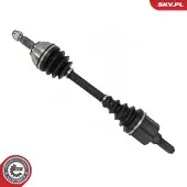 ESEN SKV Antriebswelle 621 mm Länge, 28 Zähne Radseite, 37 Zähne Differentialseite, Neuteil