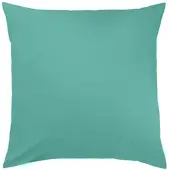 TRAUMSCHLAF Uni Mako-Satin Kissenbezüge 40x40 cm | mineralgrün - grün
