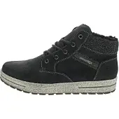 Rieker Winterboots Herren Kunstleder Schwarz Größe: 46