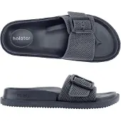 Original Brands Holster Holster Laze Vegane Komfort-Pantoletten für Damen SCHIEFER 41