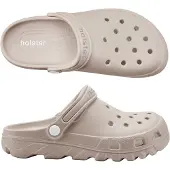 Original Brands Holster Holster Sundrifter Vegan Clogs für Damen, SA BRAUN 36