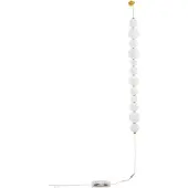 Nova Luce PERLA LED Wandleuchte Gold 41W Warmweiss 10x9x124cm dimmbar 9695244
