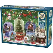 Cobble Hill Schneeflocken-Puzzle 500 Teile