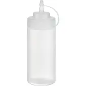 Aps 93253 Quetschflasche, 6er-Set, Polyethylen, 490 ml, Ø 7 cm, Höhe 20 cm, Einfüllöffnung Ø 5,5 cm, transparent