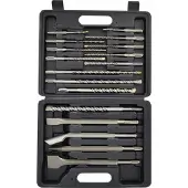 AWTOOLS Sds+ Meißel & Bohrer Set 17 Elem.