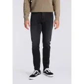 BOSS Schwarze Tapered-Fit Jeans aus bequemem Stretch-Denim Grösse 33/30