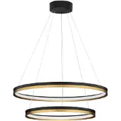 Lyora CANTRIA LED Pendelleuchte Schwarz 98W Warmweiss 150x80cm dimmbar 9695239