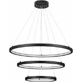 Lyora EMPATIA LED Pendelleuchte Schwarz 108W Warmweiss 120x80cm dimmbar 9172867