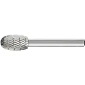 PFERD HSS-Frässtift, 6-mm-Schaft-Ø, Tropfenform O, Zahnung 3