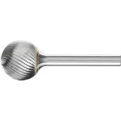 PFERD 21113006 Fræsestift Kugle Længde 58 mm Mål, Ø 20 mm Arbejdslængde 18 mm Skaftdiameter 6 mm