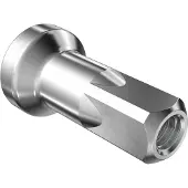 Dt Swiss Aluminum Hidden F 2.0/fg 2.3 Fahrradnippel