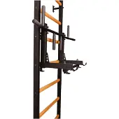 BenchK Sprossenwand Fitness-System "232", Schwarz