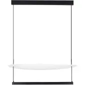Nova Luce 9580573 Pendelleuchte DIONA Schwarz / Weiß Aluminium dimmbar 2700 K 55 3600 lm LED x