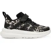 Adidas Kinder Halbschuhe Schwarz mit Klettverschluss ganzjährig Modell KI2623