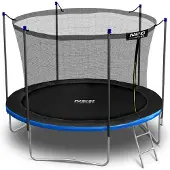 Neo-Sport Gartentrampolin (312 cm) mit Innennetz und Leiter