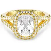 Swarovski 'Una Angelic Cushion' Damenring aus vergoldetem Metall - Gold 5762630