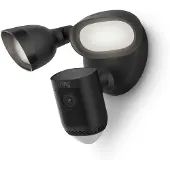 Ring Floodlight Cam Wired Pro Schwarz
