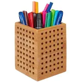 B2X Bambus Stifthalter 11,5x9x9 cm
