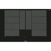 Siemens EX801LYC1E, Schwarz, Integriert, Zonen-Induktionskochfeld, Glaskeramik, 4 Zone(n), 4 Zone(n)