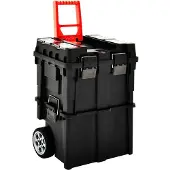 vidaXL Werkzeug-Organizer Trolley mit Griff 45x36x90 cm