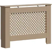vidaXL Heizkörperverkleidung 112x19x81,5 cm MDF