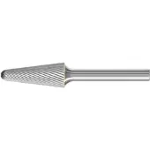 PFERD Frässtift KEL Ø 12 mm Kopflänge 30 mm Schaft-Ø 6 mm Hartmetall Verzahnung 5